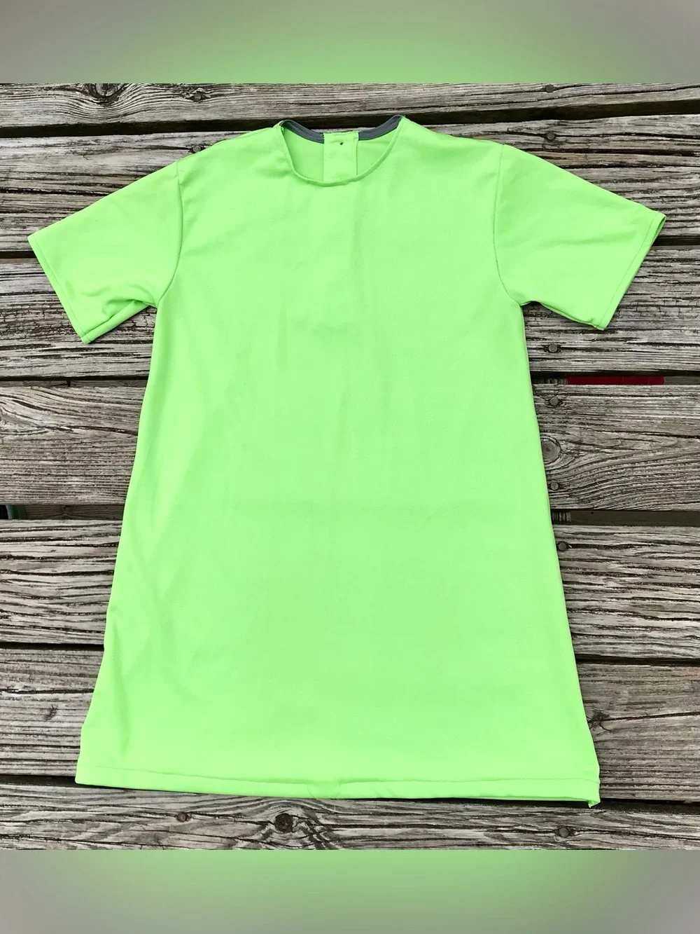 Girls 12 Handmade Lime Green Dress Bobs Burgers Louise Belcher Costume Cosplay